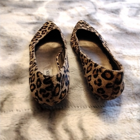 Sofie Steve Madden Pony Hair Slip On Shoe Size 7.5 - Picture 3 of 7